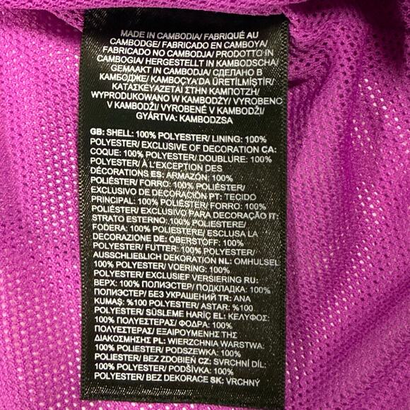 The North Face Hydrenaline Jacket Women’s M Purple Wind Water Resistant - Picture 7 of 9
